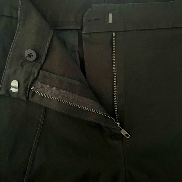 Magaschoni black cotton blend trouser pants women’s size 12 - Picture 4 of 7